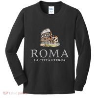Rome He Eternal City Colosseum Kids Long Sleeve Shirt thumb 0
