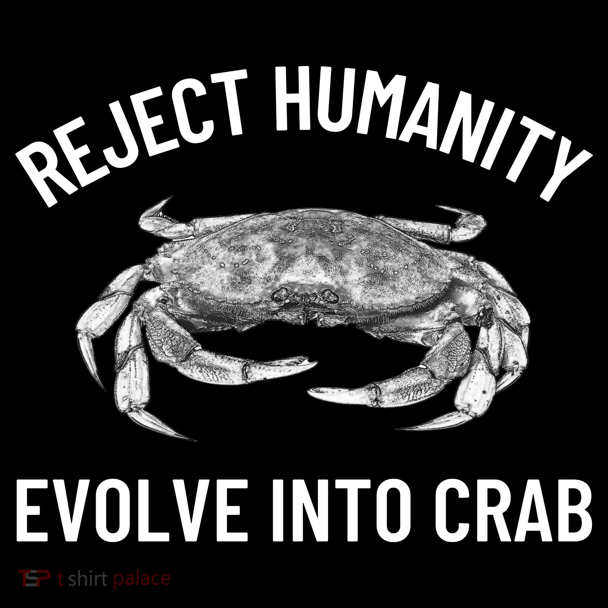 Reject Humanity Evolve Into Crab Button