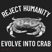 Reject Humanity Evolve Into Crab Tumbler thumb 3