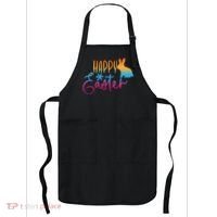 Rainbow Happy Easter Bunny Apron thumb 0