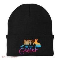 Rainbow Happy Easter Bunny Beanie thumb 0
