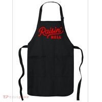 Raisin Hell Funny & Humorous Southern Phrase And Saying Country Apron thumb 0