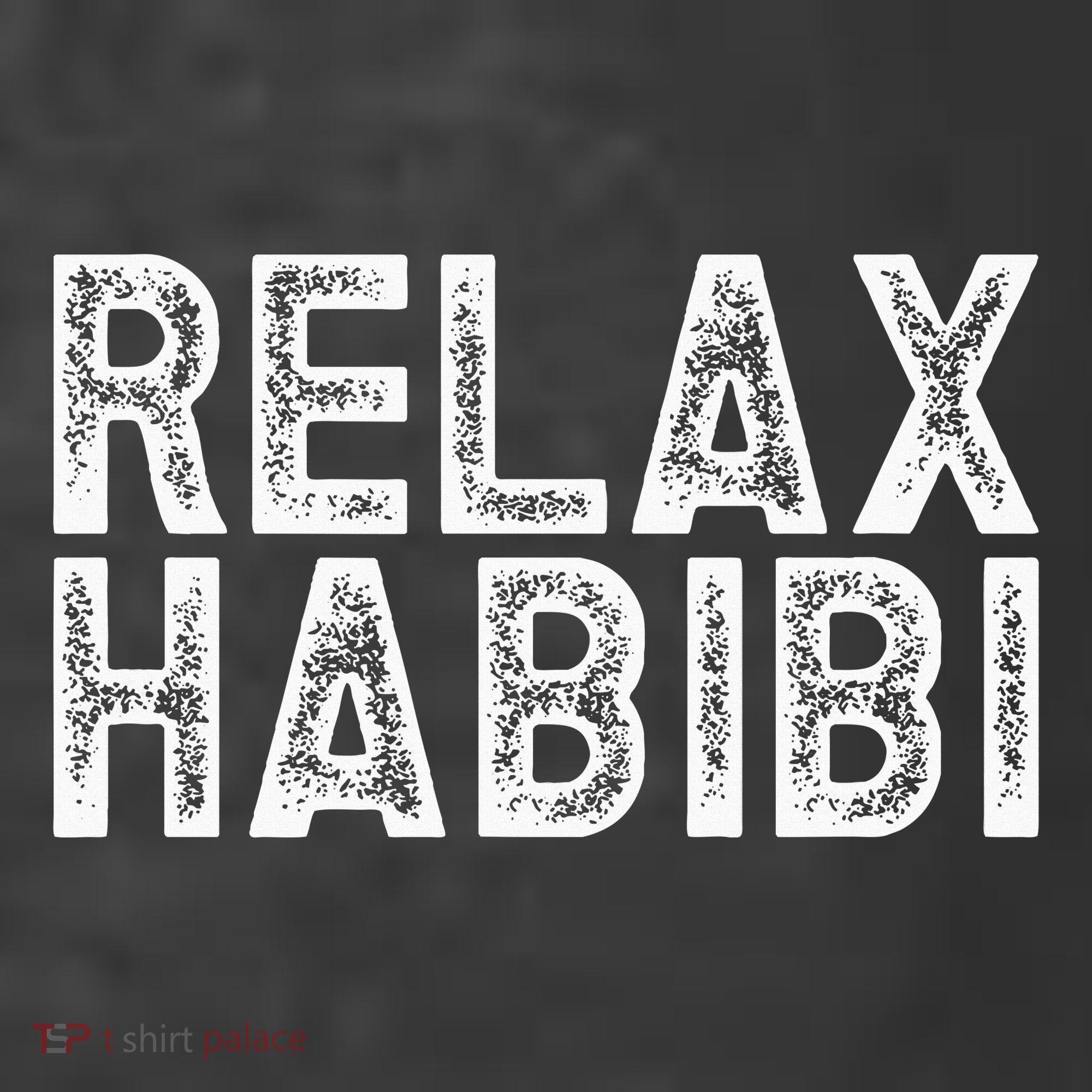 Relax Habibi Funny Habibi Retro Vintage T-Shirt
