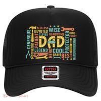 Retro Happy FatherS Day Dad Tools Best Dad Ever Hat thumb 0