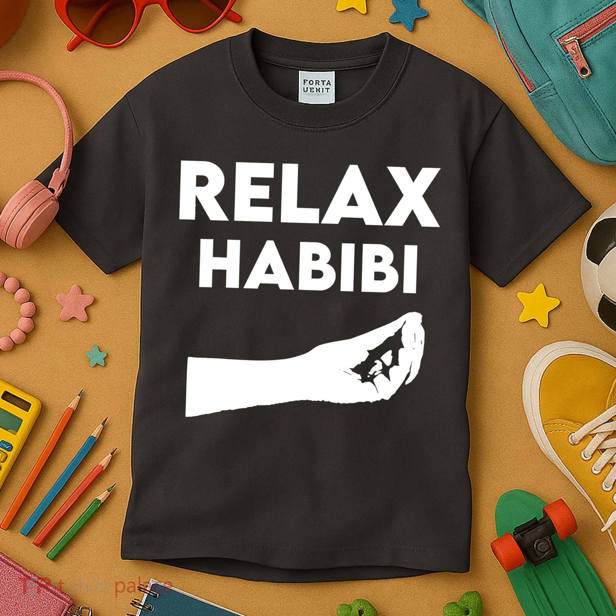 Relax Habibi Funny For Man Women Kids T-Shirt