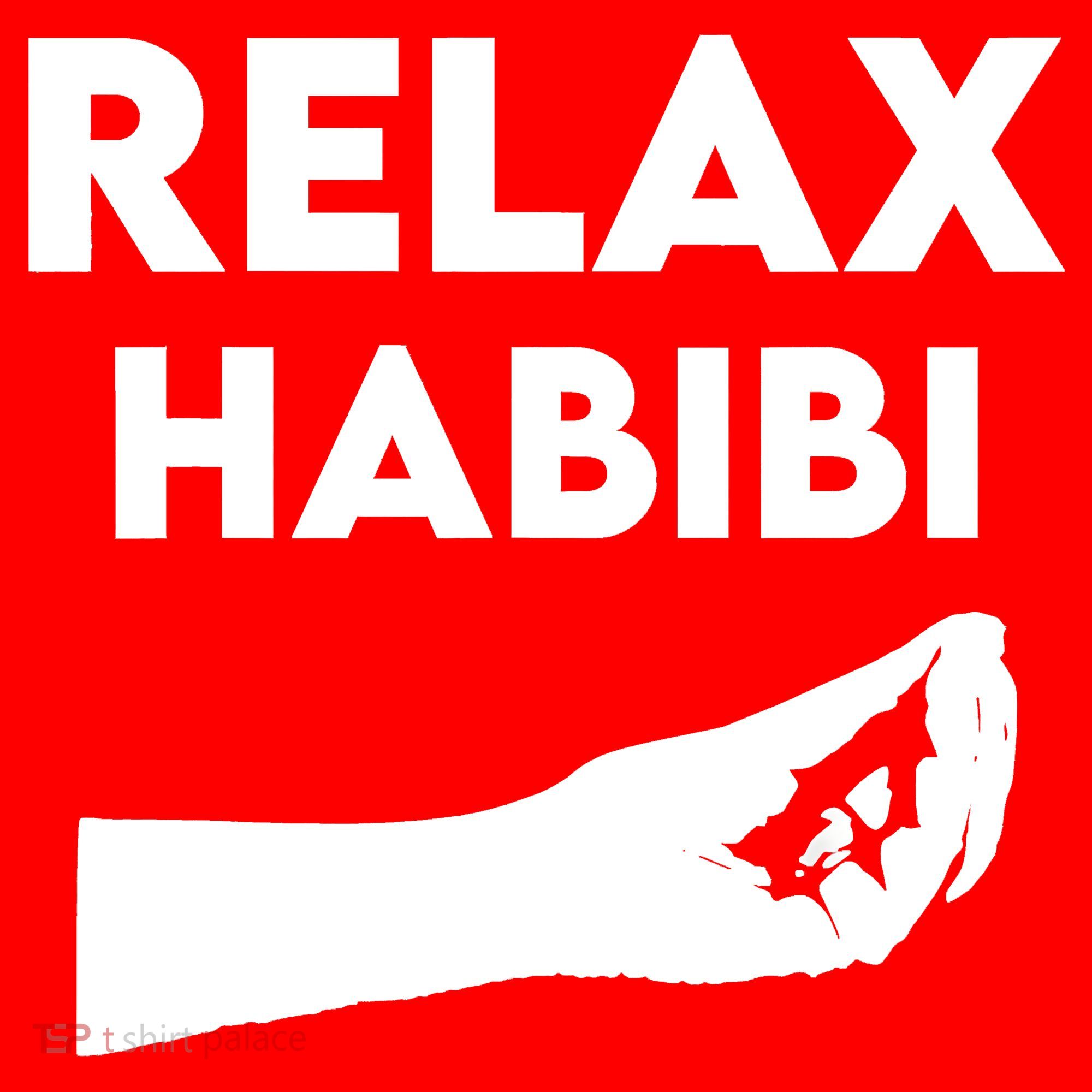 Relax Habibi Funny For Man Women Santa Hat