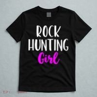 Rock Hunting Girl Women Hunter Collector Geologist T-Shirt thumb 5
