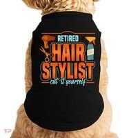 Retired Hairstylist Gift Doggie Tank thumb 0