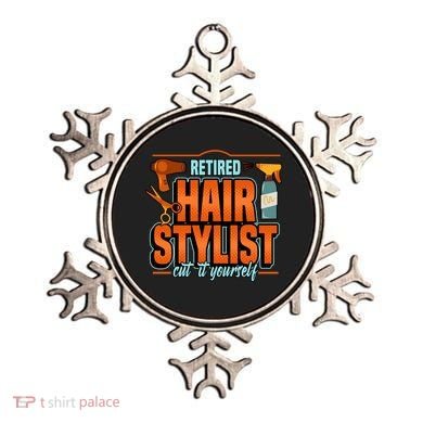 Retired Hairstylist Gift Ornament