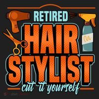 Retired Hairstylist Gift Hat thumb 2