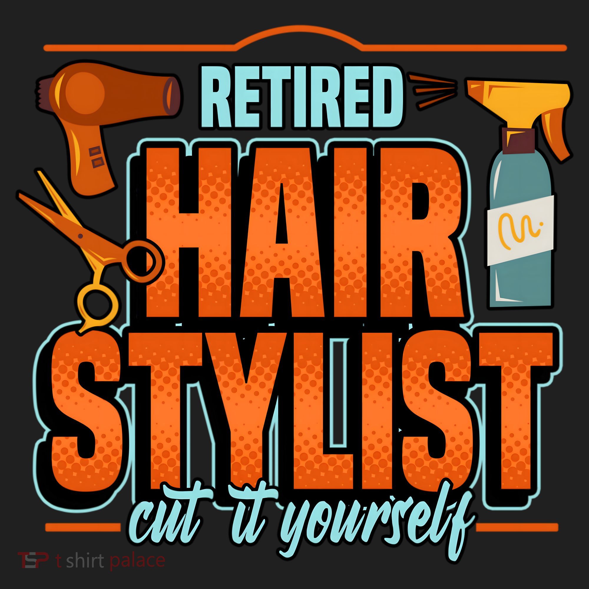 Retired Hairstylist Gift Hat