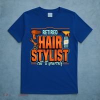 Retired Hairstylist Gift T-Shirt thumb 5