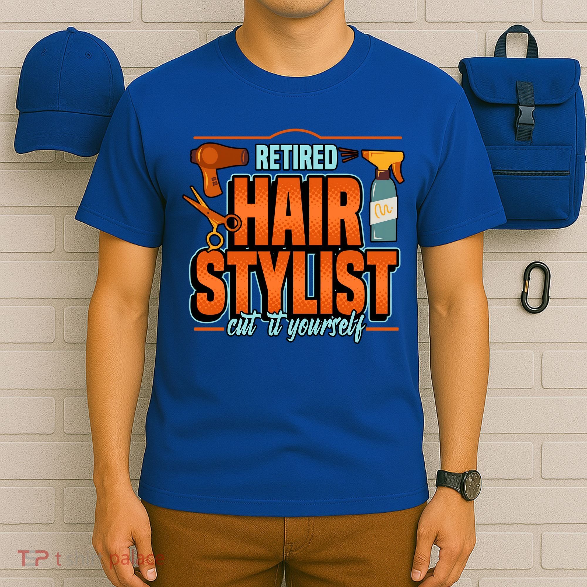 Retired Hairstylist Gift T-Shirt