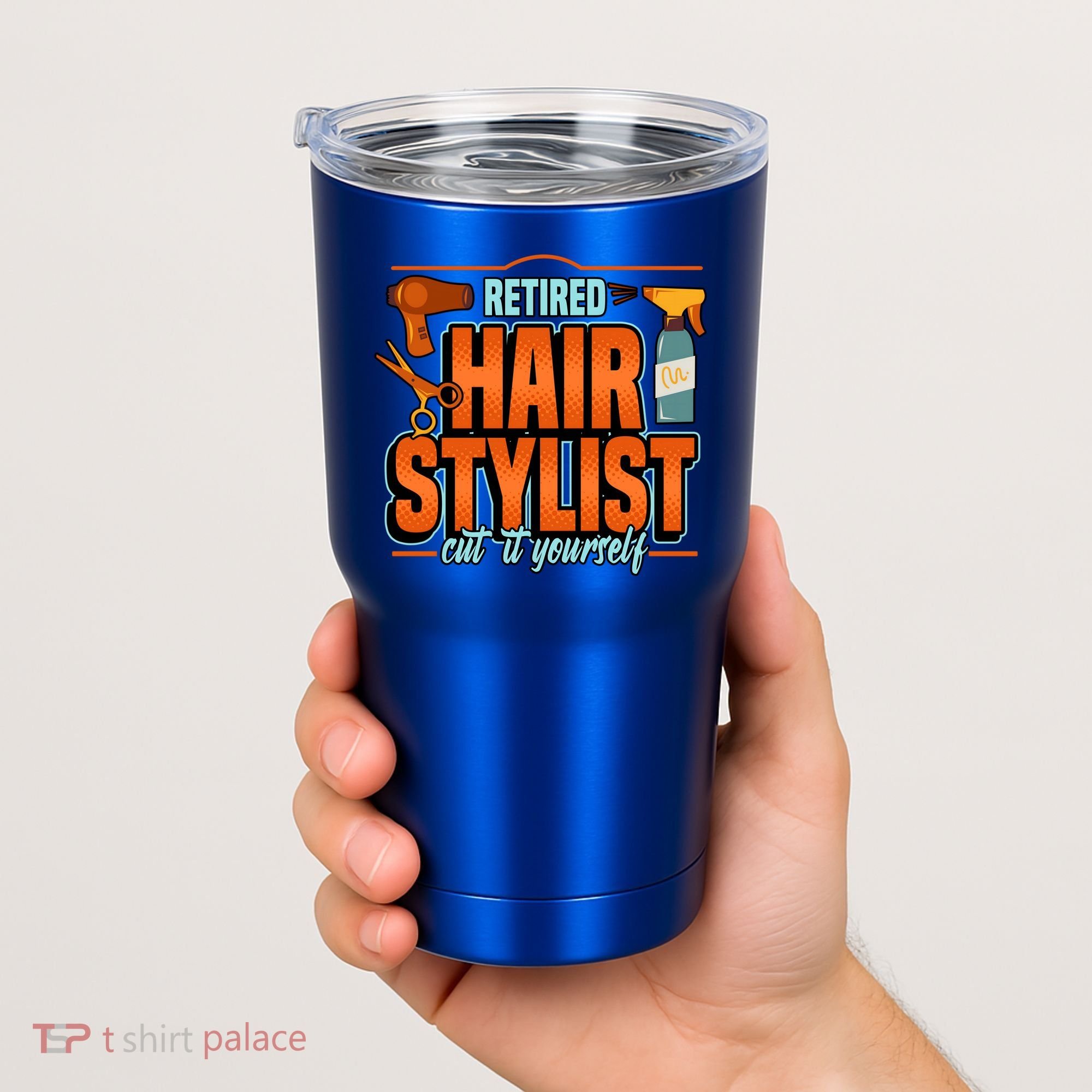 Retired Hairstylist Gift Tumbler
