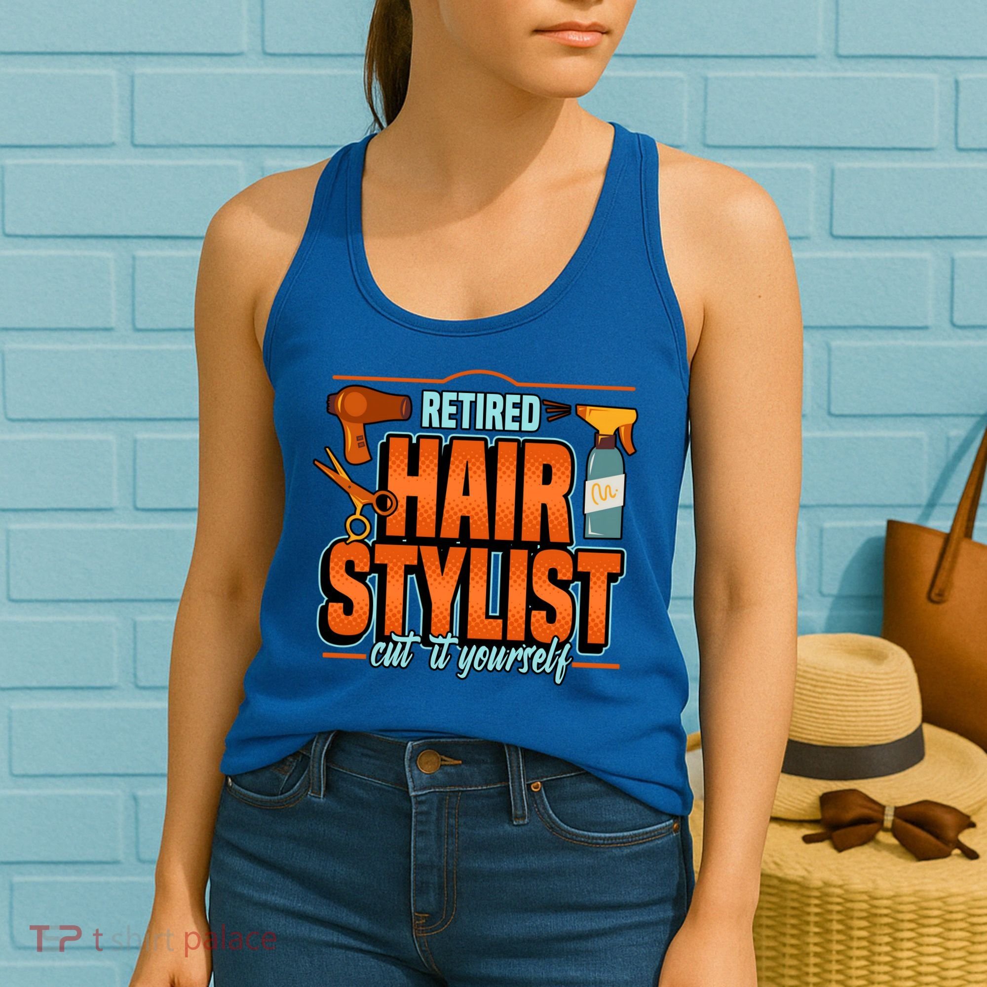 Retired Hairstylist Gift Women's Tank Top