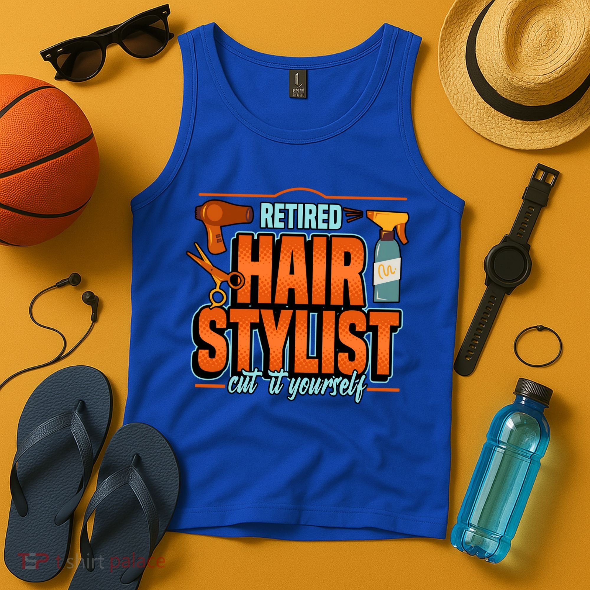 Retired Hairstylist Gift Tank Top