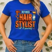 Retired Hairstylist Gift Women's T-Shirt thumb 2