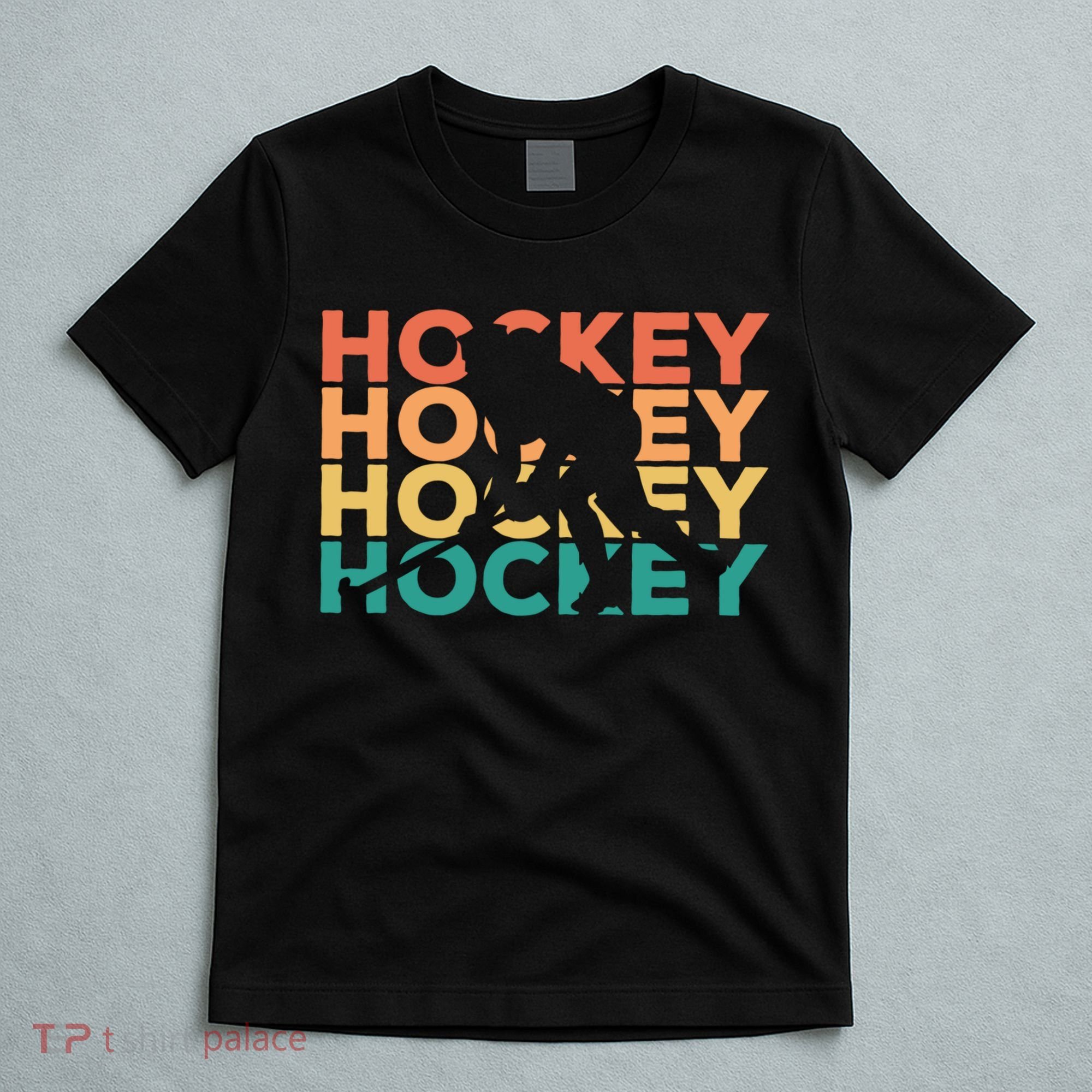 Retro Hockey Gift For Hockey Players Cute Gift T-Shirt