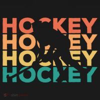 Retro Hockey Gift For Hockey Players Cute Gift Women's Hoodie thumb 2