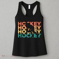 Retro Hockey Gift For Hockey Players Cute Gift Women's Tank Top thumb 3