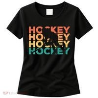 Retro Hockey Gift For Hockey Players Cute Gift Women's T-Shirt thumb 0
