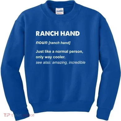 Ranch Hand Gift Kids Sweatshirt
