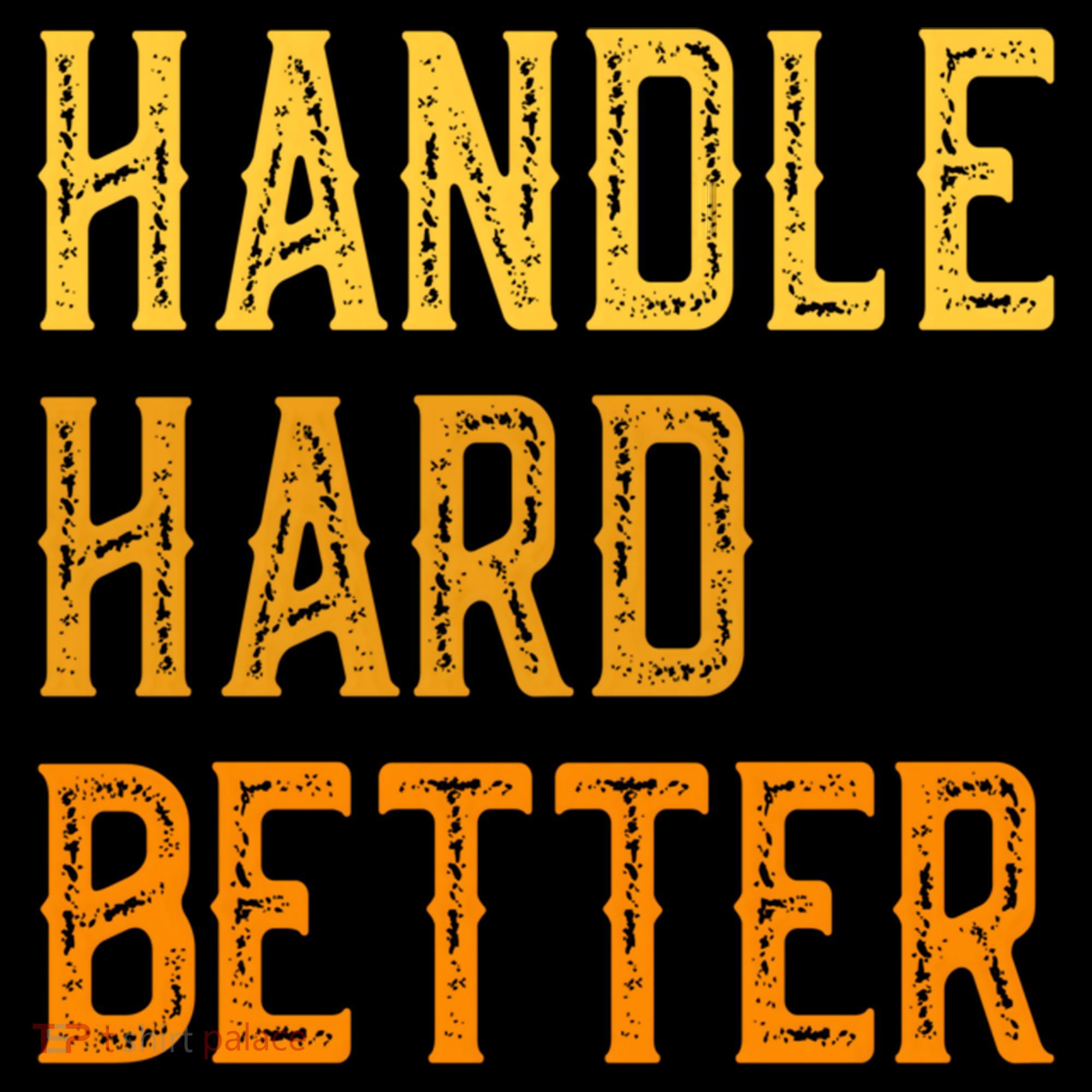 Retro Handle Hard Better Cute Gift Women's Hoodie