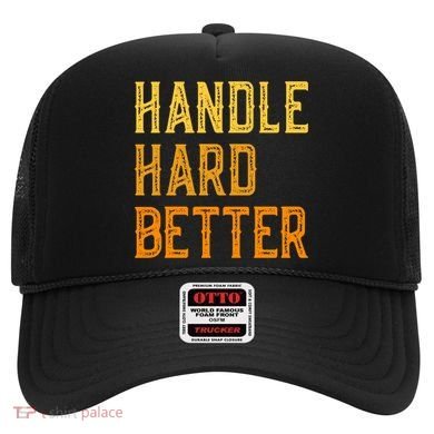 Retro Handle Hard Better Cute Gift Hat