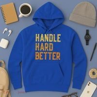 Retro Handle Hard Better Cute Gift Hoodie thumb 3