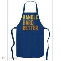 Retro Handle Hard Better Cute Gift Apron thumb 0