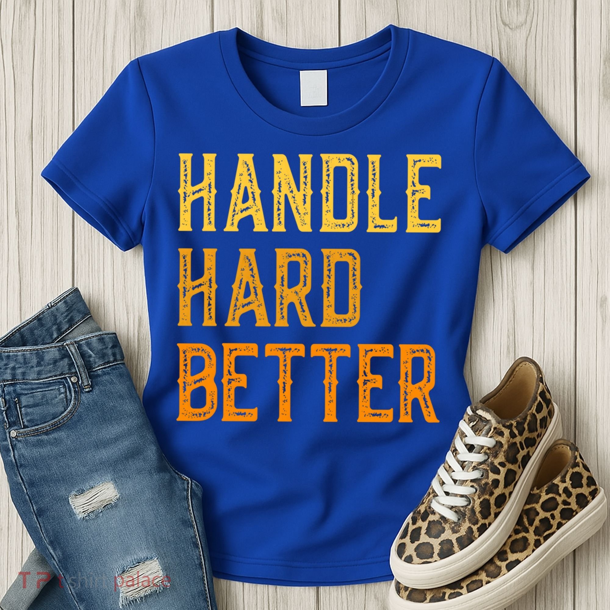 Retro Handle Hard Better Cute Gift Women's T-Shirt