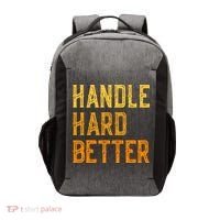Retro Handle Hard Better Cute Gift Vector Backpack thumb 0