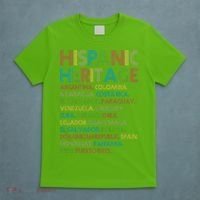 Retro Hispanic Heritage Month Countries T-Shirt thumb 5
