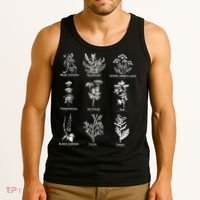 Reproductive Health Herbs Plant Lover Herbalist Tank Top thumb 3
