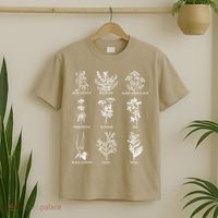 Reproductive Health Herbs Plant Lover Herbalist T-Shirt thumb 2