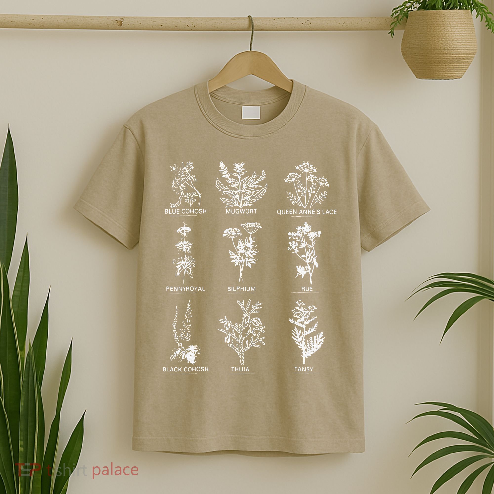 Reproductive Health Herbs Plant Lover Herbalist T-Shirt