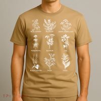 Reproductive Health Herbs Plant Lover Herbalist T-Shirt thumb 3