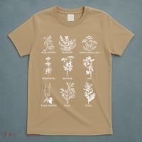 Reproductive Health Herbs Plant Lover Herbalist T-Shirt thumb 5