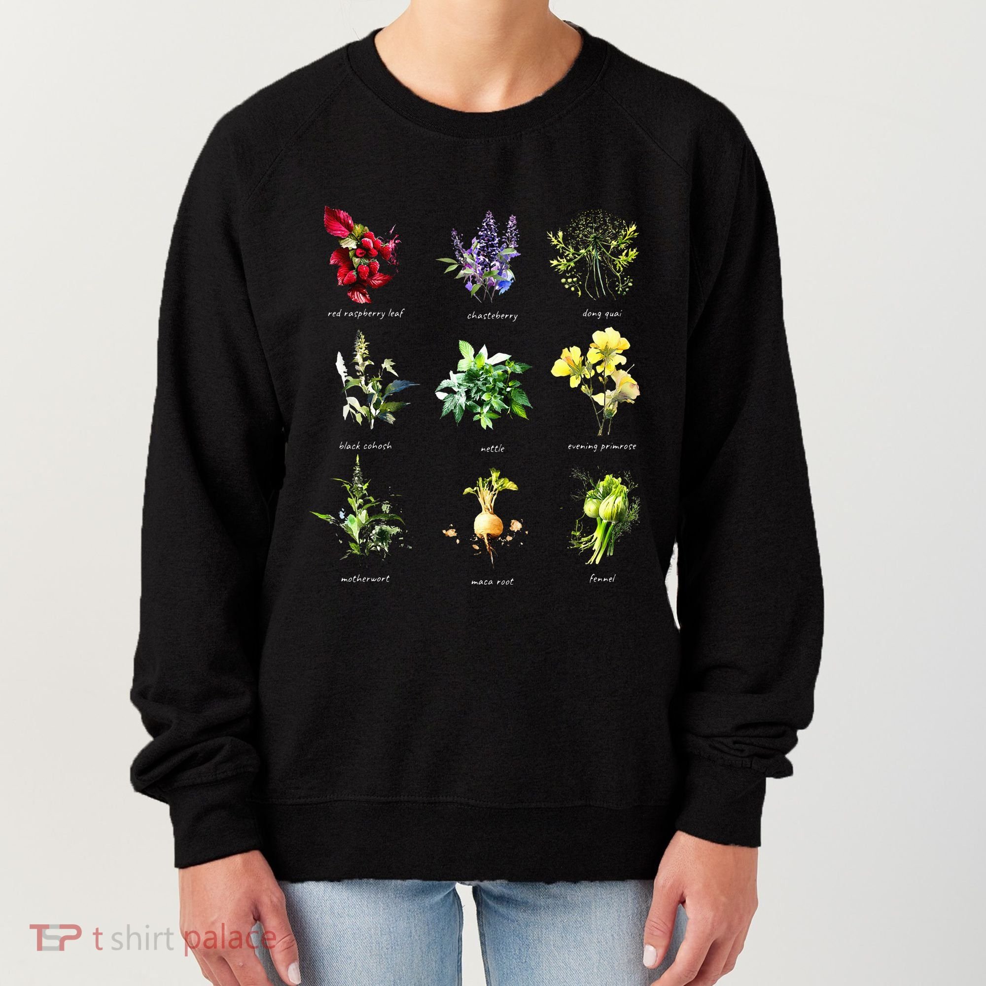 Reproductive Health Herbs Herbalist Plant Lover Women's Sweatshirt
