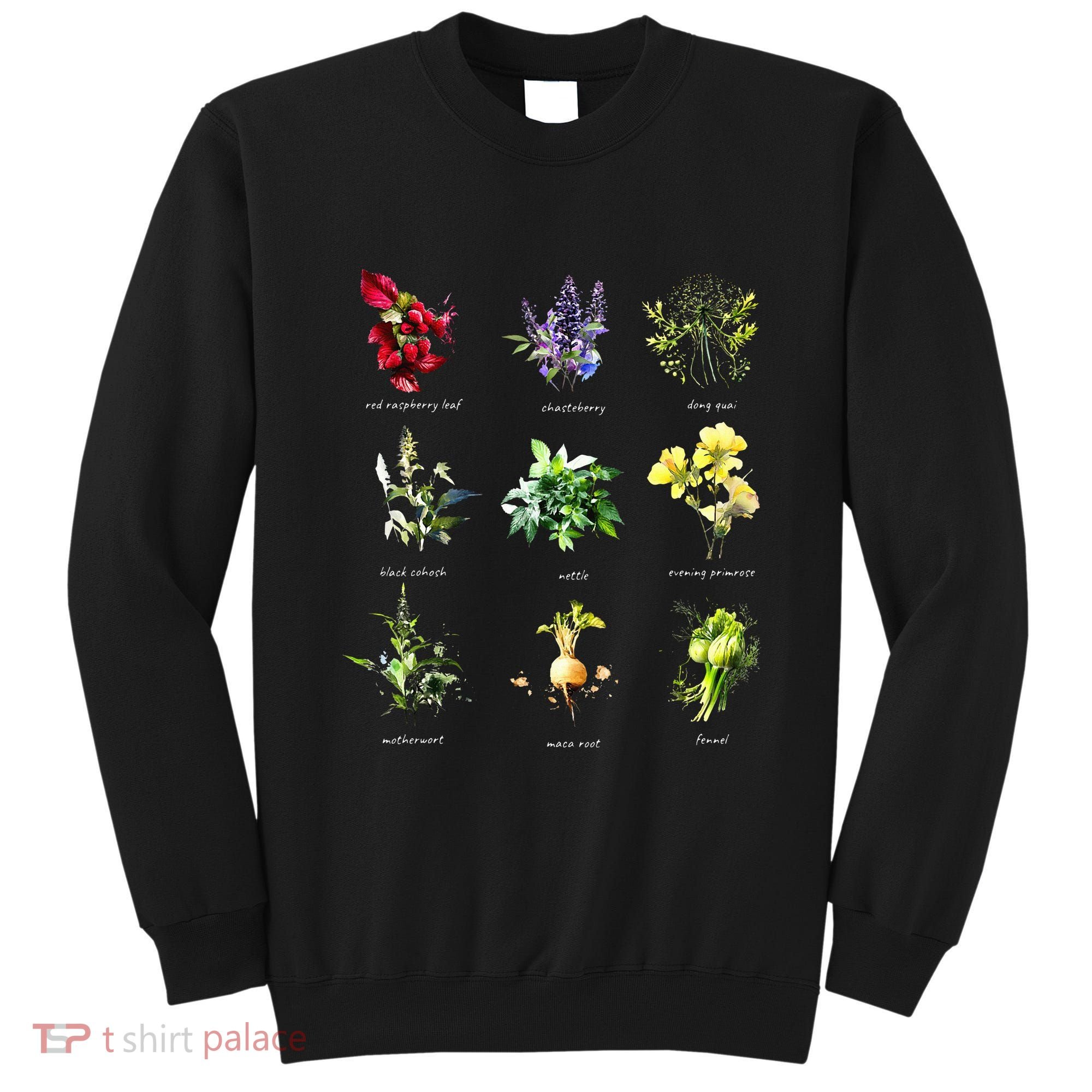 Reproductive Health Herbs Herbalist Plant Lover Sweatshirt