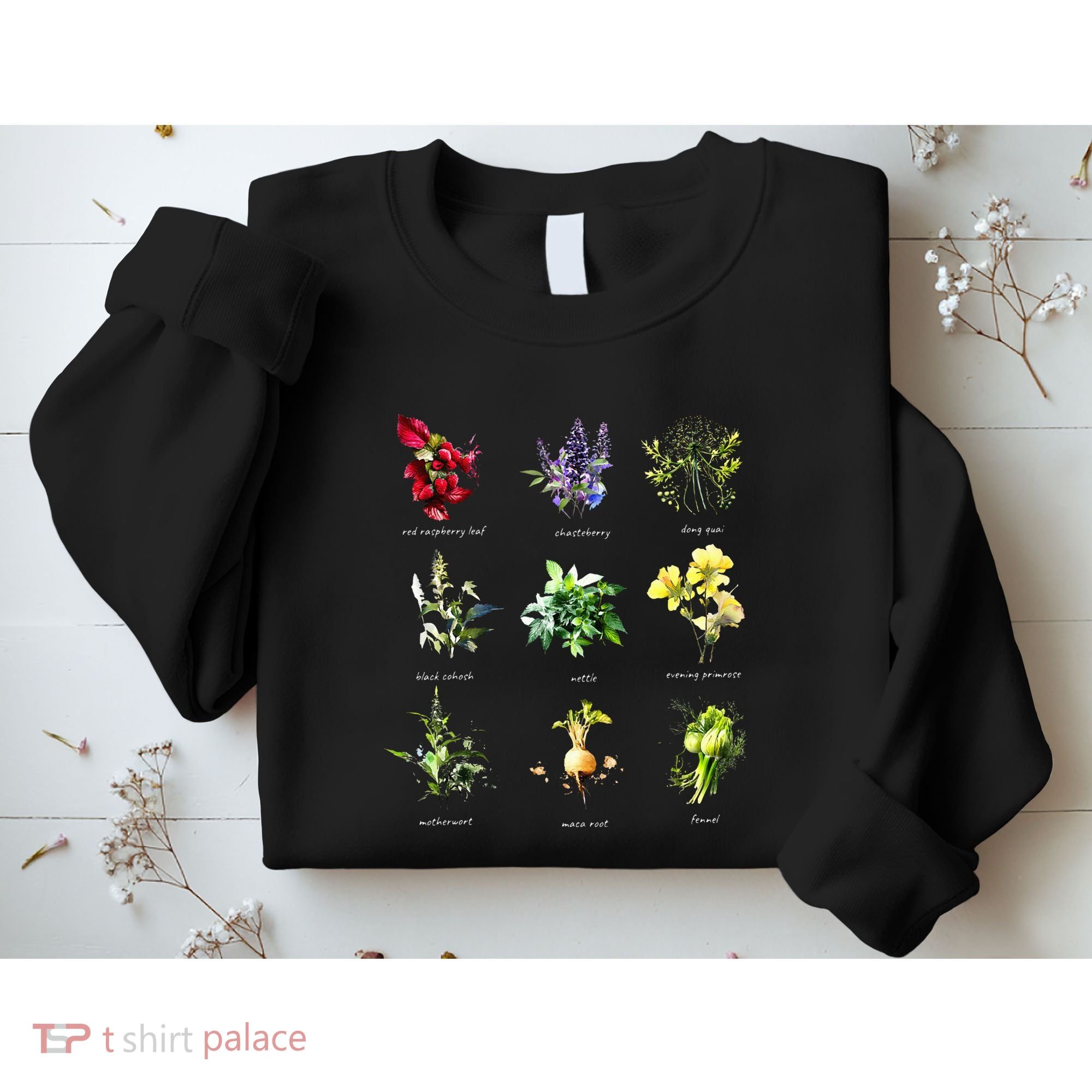 Reproductive Health Herbs Herbalist Plant Lover Sweatshirt