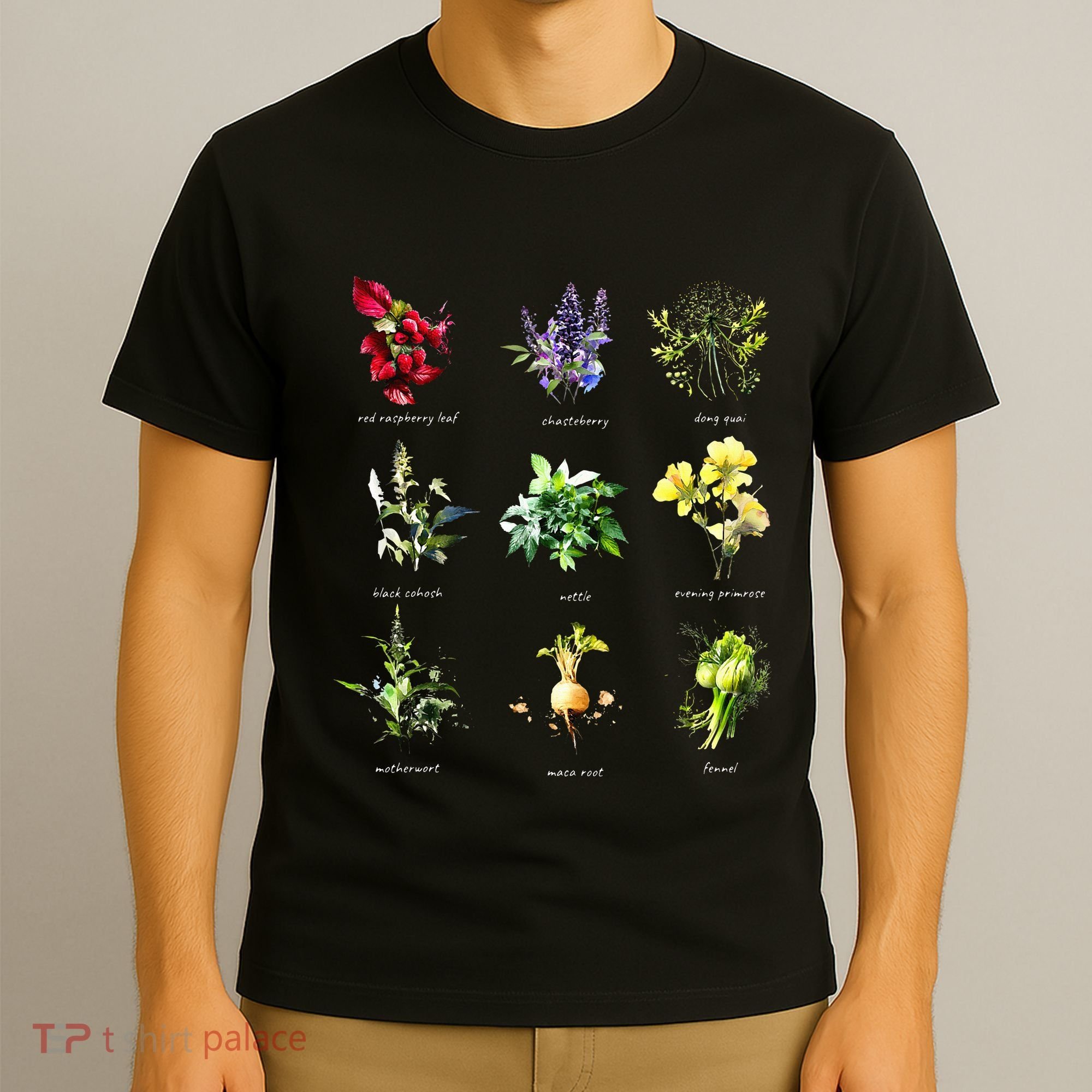 Reproductive Health Herbs Herbalist Plant Lover T-Shirt