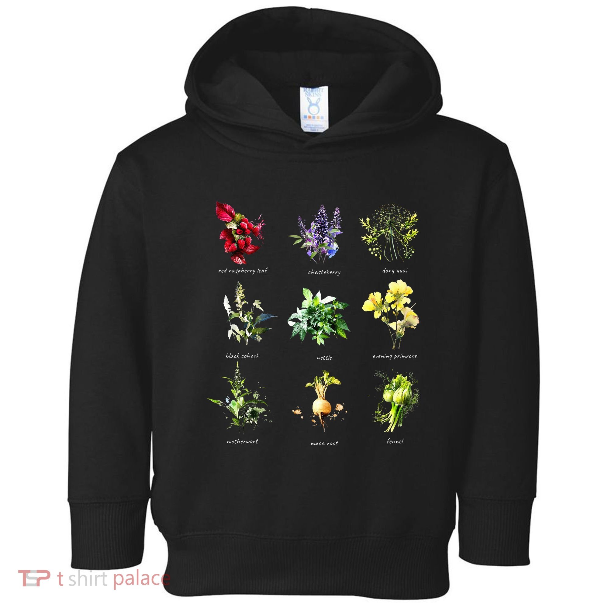 Reproductive Health Herbs Herbalist Plant Lover Toddler Hoodie