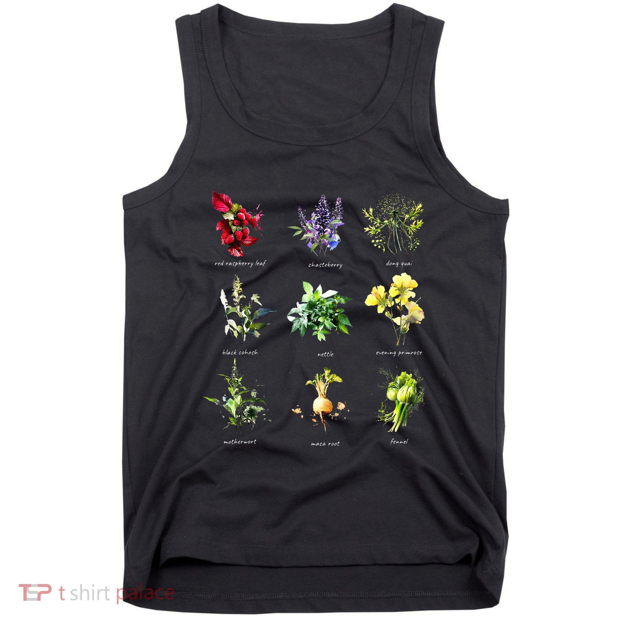 Reproductive Health Herbs Herbalist Plant Lover Tank Top
