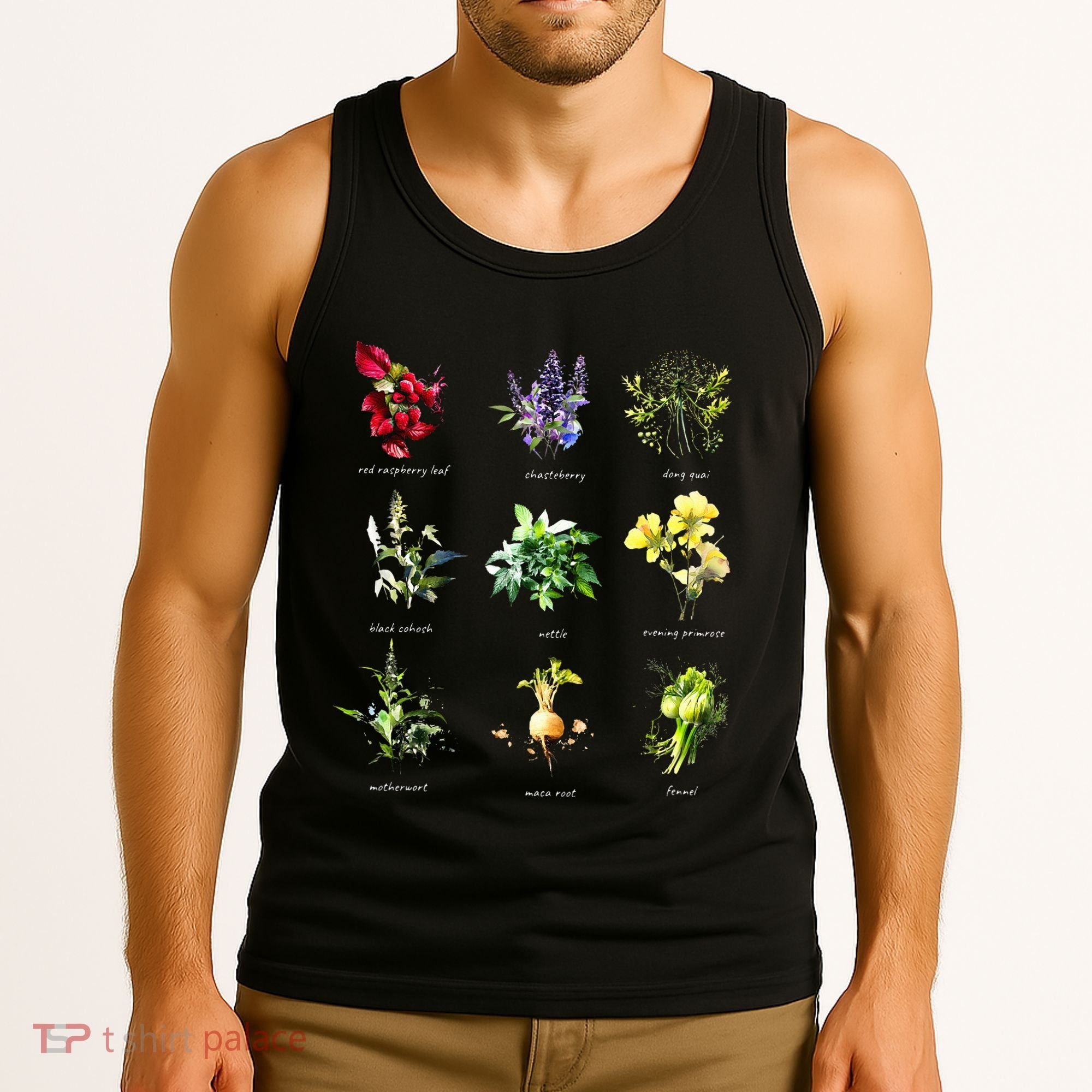 Reproductive Health Herbs Herbalist Plant Lover Tank Top