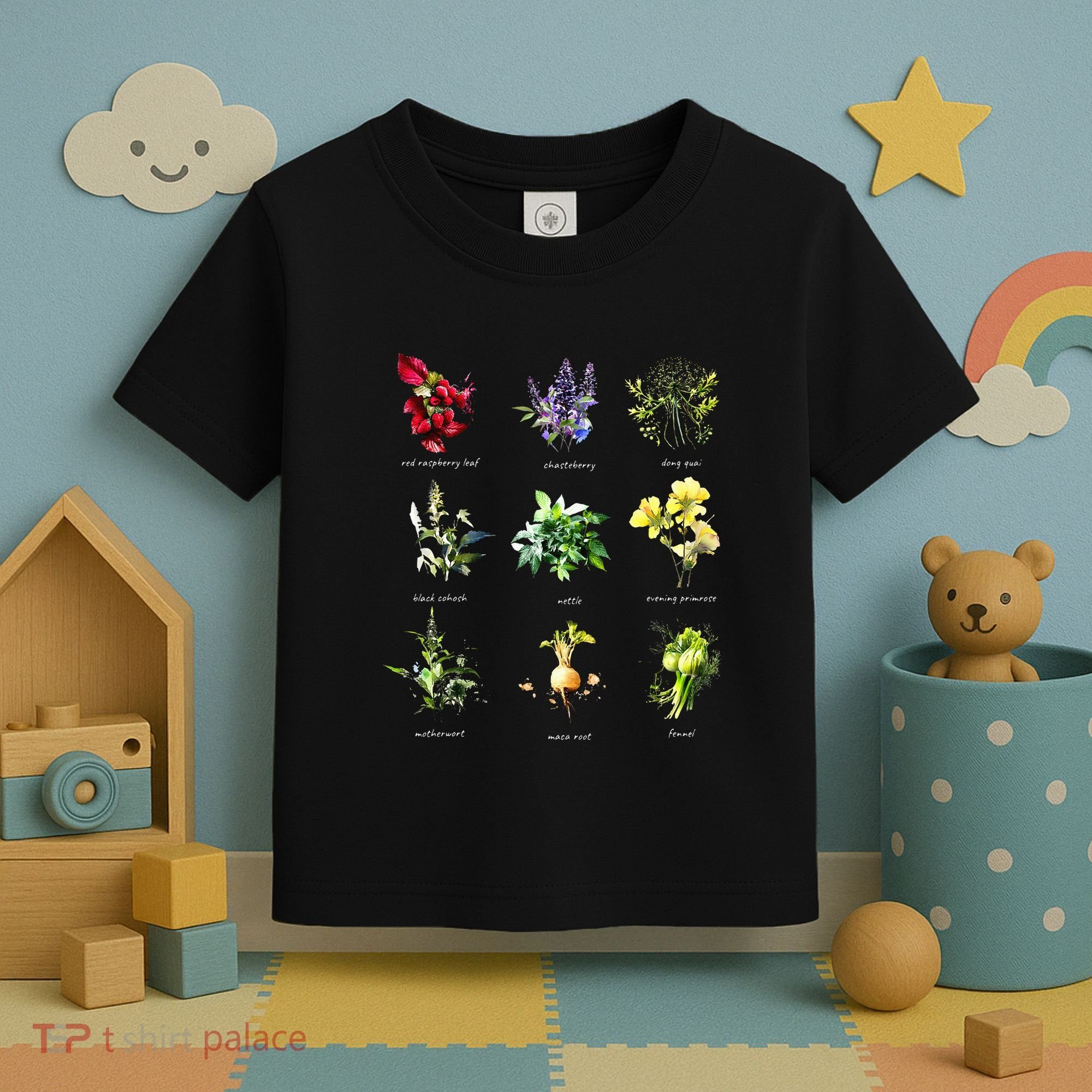 Reproductive Health Herbs Herbalist Plant Lover Toddler T-Shirt