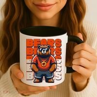Retro Hip Hop Bears Football Coffee Mug thumb 3