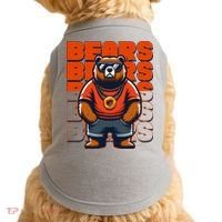 Retro Hip Hop Bears Football Doggie Tank thumb 0