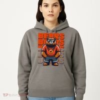 Retro Hip Hop Bears Football Hoodie thumb 5