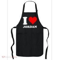 Red Heart I Love Jordan Apron thumb 0